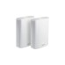 ASUS ZenWifi AX (XP4) AX1800 2er Set, Router(weiß, 1x Router + 1x Satellit)