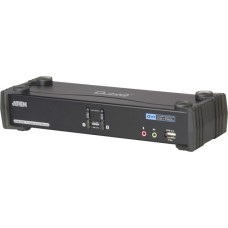 ATEN CS1782A, KVM-Switch(schwarz, 2-Port, 7.1-Sound, DVI)