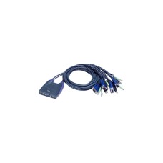 ATEN CS64US, KVM-Switch(blau)