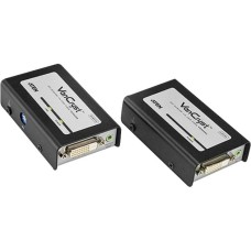 ATEN DVI-Extender VE600A, Adapter(schwarz)