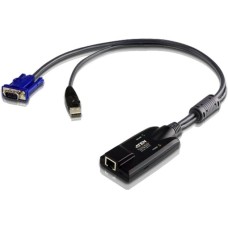 ATEN USB-VGA-Virtual-Media-KVM-Adapter KA7175(schwarz, mit Chipkartenunterstützung)