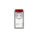 AVM FRITZ!DECT 210 SmartHome, Steckdosenadapter(weiß/rot)