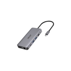 Acer 12-in-1 Type C Dongle, Dockingstation(silber, HDMI, USB-A)