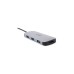 Acer Multi-Port Adapter, Dockingstation(silber, USB-C, HDMI, USB-A)