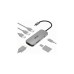 Acer Multi-Port Adapter, Dockingstation(silber, USB-C, HDMI, USB-A)