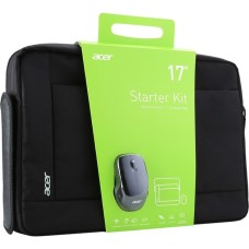 Acer Notebook Starter Kit, Notebooktasche(schwarz, für Notebooks bis 43,2 cm (17"))