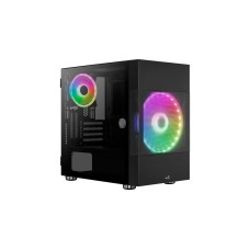 Aerocool Atomic v2, Tower-Gehäuse(schwarz, Tempered Glass, Version inkl. GPU-Bracket)