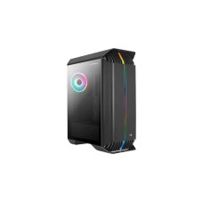 Aerocool Gladiator Duo G-BK-v1, Tower-Gehäuse(schwarz, Tempered Glass)
