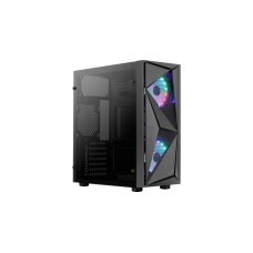 Aerocool Glider TG, Tower-Gehäuse(schwarz, Tempered Glass)