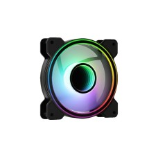 Aerocool Mirage 12 ARGB 120x120x25, Gehäuselüfter(schwarz, Einzellüfter, ohne Controller)