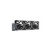 Aerocool Orbit RC 120x120x25, Gehäuselüfter(3er Pack, inkl. Fernbedienung)