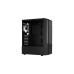 Aerocool Quantum-G-BK-v3, Tower-Gehäuse(schwarz/grau, Frontpanel aus Acryl, Seitenteil aus Tempered Glass)