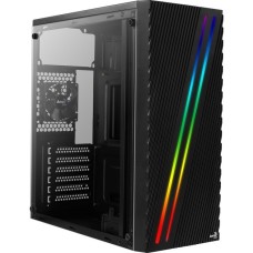 Aerocool Streak, Tower-Gehäuse(schwarz, Window-Kit)