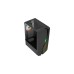 Aerocool Wave-G-BK-v3, Tower-Gehäuse(schwarz, Gehärtetes Glas)