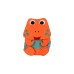 Affenzahn Großer Freund Krabbe Neon, Rucksack(orange/mint)