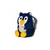 Affenzahn Großer Freund Pinguin, Rucksack(blau, Alter 3-5 Jahre)