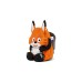 Affenzahn Großer Freund Tonie Fuchs, Rucksack(orange/schwarz)