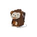 Affenzahn Kleines Rucksäckchen Affenzahn, Rucksack(braun)