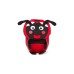 Affenzahn Kleines Rucksäckchen Maja Marienkäfer, Rucksack(rot/schwarz)