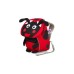 Affenzahn Kleines Rucksäckchen Maja Marienkäfer, Rucksack(rot/schwarz)