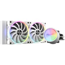 Alpenföhn Gletscherwasser 240 White RGB 240mm, Wasserkühlung(weiß, Outlet)