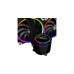 Alpenföhn Gletscherwasser 280 AiO RGB 280mm, Wasserkühlung(schwarz)