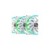 Alpenföhn Wing Boost 3 ARGB White Edition 140x140x25, Gehäuselüfter(weiß, 3er Pack, inkl. Fernbedienung, RF-Empfänger, RGB Splitter, PWM-Splitter)