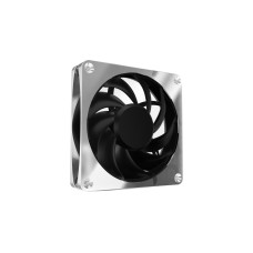 Alphacool Apex Stealth Metal Power 120mm Lüfter 3000rpm, Gehäuselüfter(silber/schwarz)