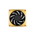 Alphacool Apex Stealth Metal Power 120mm Lüfter 3000rpm, Gehäuselüfter(gold/schwarz)