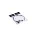Alphacool Aurora HardTube LED Ring 13mm Chrome - RGB, LED-Streifen(chrom)