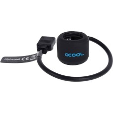 Alphacool Aurora HardTube LED Ring 16mm Deep Black - RGB, LED-Streifen(schwarz)
