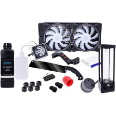 Alphacool Core Hurrican 240mm XT45 240mm, Wasserkühlung(schwarz/weiß)