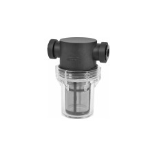 Alphacool ES Big Inline Partikelfilter 2x G1/4" IG/IG(schwarz/transparent, für den Kühlmittel-Kreislauf)