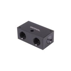 Alphacool ES Distro Plate C1, Verteiler(schwarz)