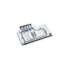 Alphacool Eisblock Aurora Acryl GPX-N RTX 3070TI Heavy Founders Edition, Wasserkühlung(transparent/silber, mit Backplate)
