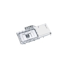 Alphacool Eisblock Aurora Acryl GPX-N RTX 3090 TI FTW3 Ultra mit Backplate, Wasserkühlung(transparent/silber)