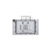 Alphacool Eisblock Aurora Acryl GPX-N RTX 4090 Reference mit Backplate, Wasserkühlung(transparent/silber)