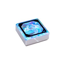 Alphacool Eisblock XPX Aurora Edge Acryl Chrome , CPU-Kühler(transparent/chrom)