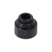 Alphacool Eiszapfen HF 12mm HardTube Anschraubtülle G1/4 - Deep Black Sixpack, Verbindung(schwarz)