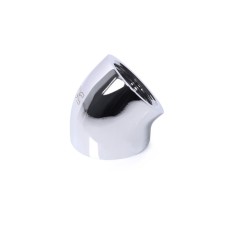 Alphacool Eiszapfen L-Verbinder 45° G1/4 IG auf G1/4 IG - chrome, Verbindung(chrom)