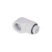 Alphacool Eiszapfen L-Verbinder drehbar G1/4 AG auf G1/4 IG - White, Verbindung(weiß, für weiche Schläuche (PVC, Silikon, Neoprene))