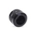 Alphacool Eiszapfen PRO 16mm HardTube Fitting G1/4 - Deep Black Sixpack, Verbindung(schwarz, 6 Stück)