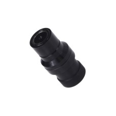 Alphacool Eiszapfen Schnellverschluss Stecker G1/4 IG - Deep Black, Kupplung(schwarz)