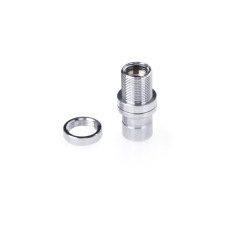 Alphacool Eiszapfen Schnellverschluss Stecker Schott G1/4 IG - Chrome, Kupplung(chrom)