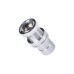 Alphacool Eiszapfen Schnellverschluss Stecker Schott G1/4 IG - Chrome, Kupplung(chrom)