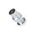 Alphacool Eiszapfen Schnellverschluss Stecker Schott G1/4 IG - Chrome, Kupplung(chrom)
