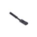 Alphacool Eiszapfen Temperatursensor G1/4 IG/IG(chrom, mit AG Adapter - Chrome)