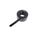 Alphacool Eiszapfen Temperatursensor G1/4 IG/IG(schwarz, mit AG Adapter - Deep Black)