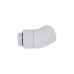 Alphacool Eiszapfen Winkeladapter 45° drehbar G1/4 AG auf G1/4 IG - White, Anschlüsse(weiß)
