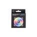 Alphacool Eiszyklon Aurora LUX Digital RGB 92x92x25mm, Gehäuselüfter(transparent/schwarz)